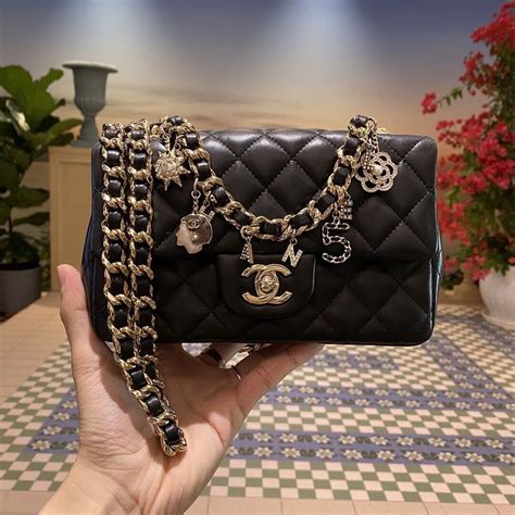 chanel charms bag|Chanel purse price guide.